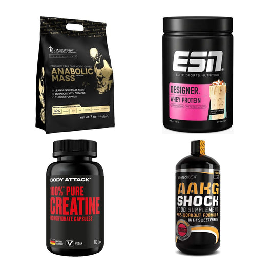 Masseaufbau für Fortgeschrittene: Kevin Levrone Anabolic + 3 weitere – alle enthaltenen Artikel