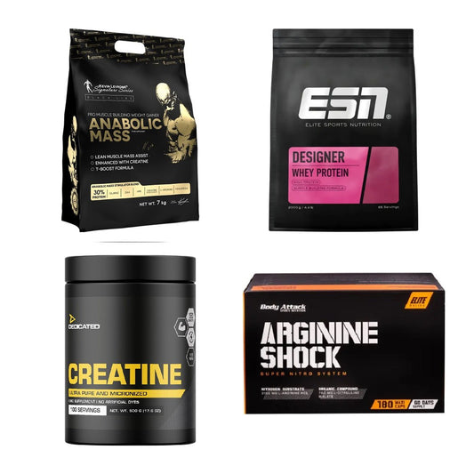 Masseaufbau für Fortgeschrittene: Kevin Levrone Anabolic + 3 weitere – alle enthaltenen Artikel
