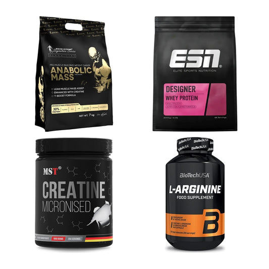 Masseaufbau für Fortgeschrittene: Kevin Levrone Anabolic + 3 weitere – alle enthaltenen Artikel