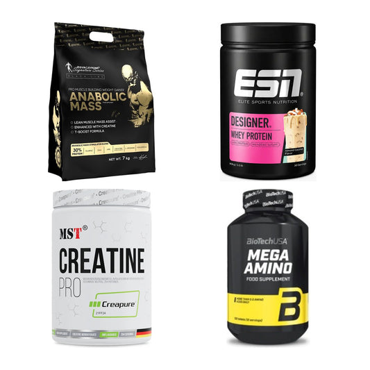 Masseaufbau für Fortgeschrittene: Kevin Levrone Anabolic + 3 weitere – alle enthaltenen Artikel
