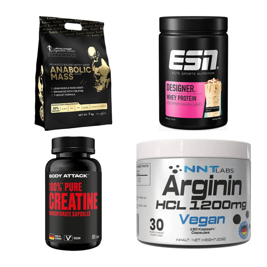 Masseaufbau für Fortgeschrittene: Kevin Levrone Anabolic + 3 weitere – alle enthaltenen Artikel