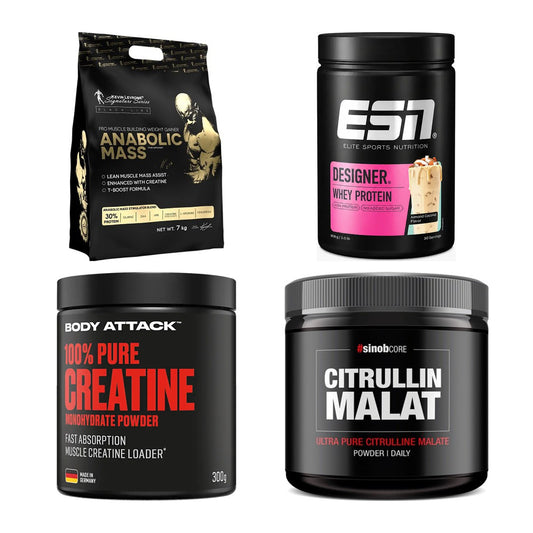 Masseaufbau für Fortgeschrittene: Kevin Levrone Anabolic + 3 weitere – alle enthaltenen Artikel