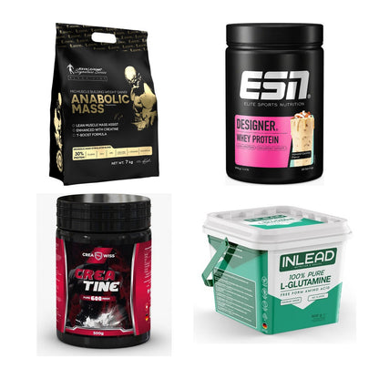 Masseaufbau für Fortgeschrittene: Kevin Levrone Anabolic + 3 weitere – alle enthaltenen Artikel