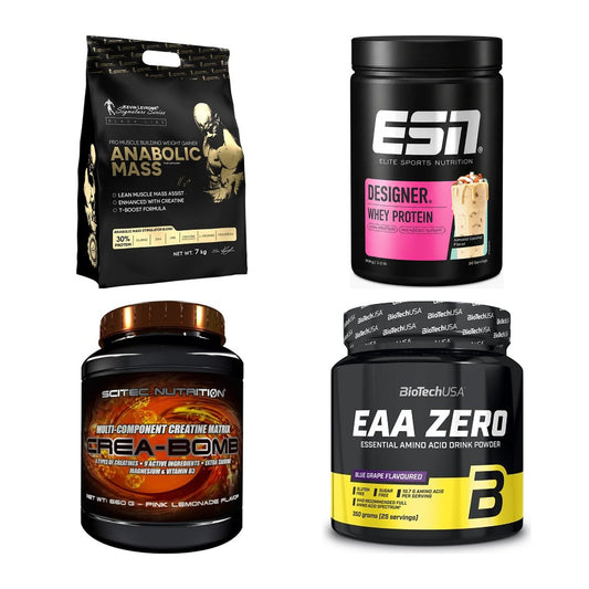Masseaufbau für Fortgeschrittene: Kevin Levrone Anabolic + 3 weitere – alle enthaltenen Artikel