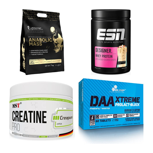 Masseaufbau für Fortgeschrittene: Kevin Levrone Anabolic + 3 weitere – alle enthaltenen Artikel