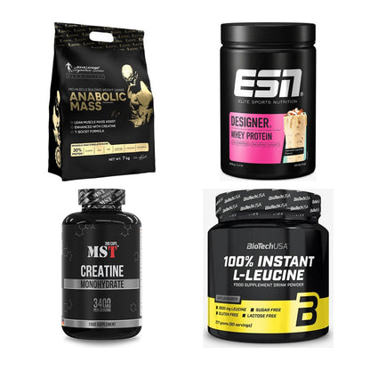 Masseaufbau für Fortgeschrittene: Kevin Levrone Anabolic + 3 weitere – alle enthaltenen Artikel
