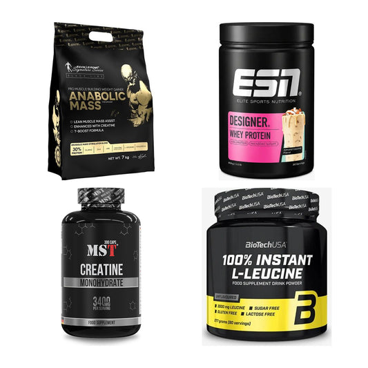 Masseaufbau für Fortgeschrittene: Kevin Levrone Anabolic + 3 weitere – alle enthaltenen Artikel