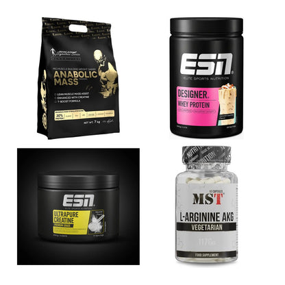 Masseaufbau für Fortgeschrittene: Kevin Levrone Anabolic + 3 weitere – alle enthaltenen Artikel