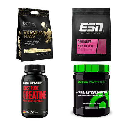 Masseaufbau für Fortgeschrittene: Kevin Levrone Anabolic + 3 weitere – alle enthaltenen Artikel
