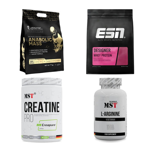 Masseaufbau für Fortgeschrittene: Kevin Levrone Anabolic + 3 weitere – alle enthaltenen Artikel