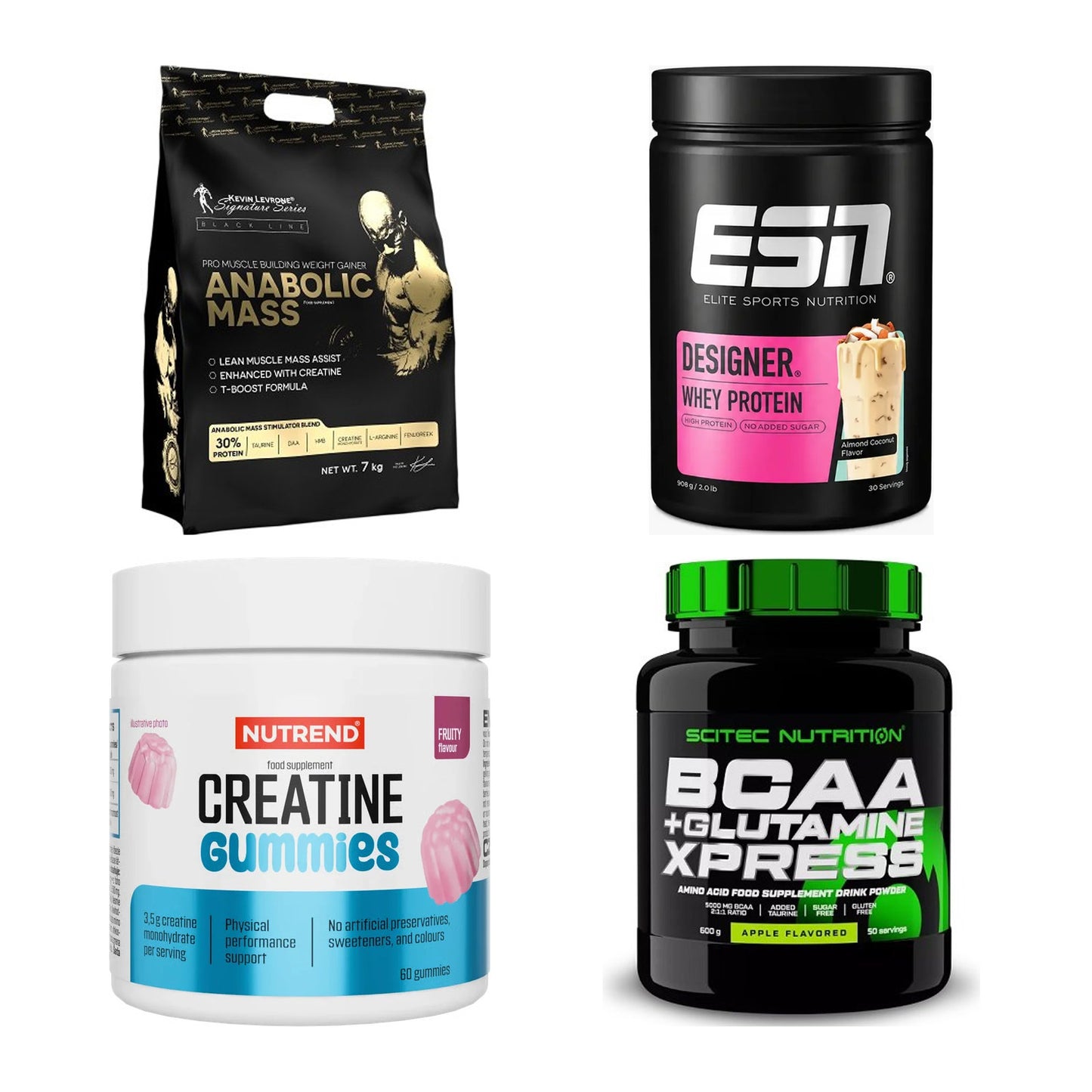 Masseaufbau für Fortgeschrittene: Kevin Levrone Anabolic + 3 weitere – alle enthaltenen Artikel