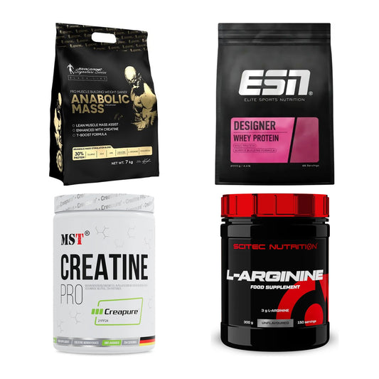 Masseaufbau für Fortgeschrittene: Kevin Levrone Anabolic + 3 weitere – alle enthaltenen Artikel