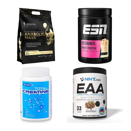 Masseaufbau für Fortgeschrittene: Kevin Levrone Anabolic + 3 weitere – alle enthaltenen Artikel