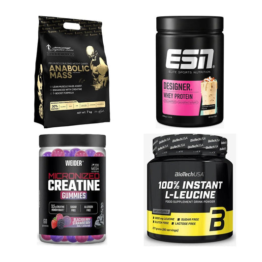 Masseaufbau für Fortgeschrittene: Kevin Levrone Anabolic + 3 weitere – alle enthaltenen Artikel