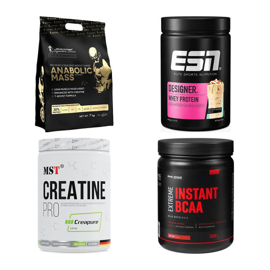 Masseaufbau für Fortgeschrittene: Kevin Levrone Anabolic + 3 weitere – alle enthaltenen Artikel
