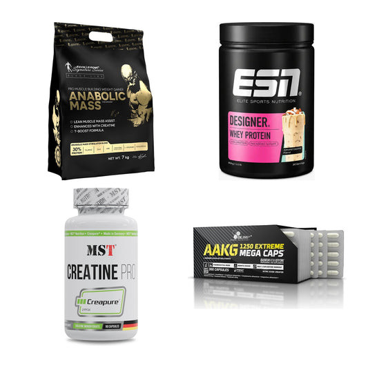 Masseaufbau für Fortgeschrittene: Kevin Levrone Anabolic + 3 weitere – alle enthaltenen Artikel