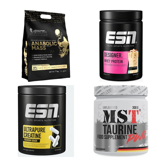 Masseaufbau für Fortgeschrittene: Kevin Levrone Anabolic + 3 weitere – alle enthaltenen Artikel