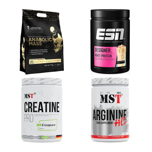 Masseaufbau für Fortgeschrittene: Kevin Levrone Anabolic + 3 weitere – alle enthaltenen Artikel