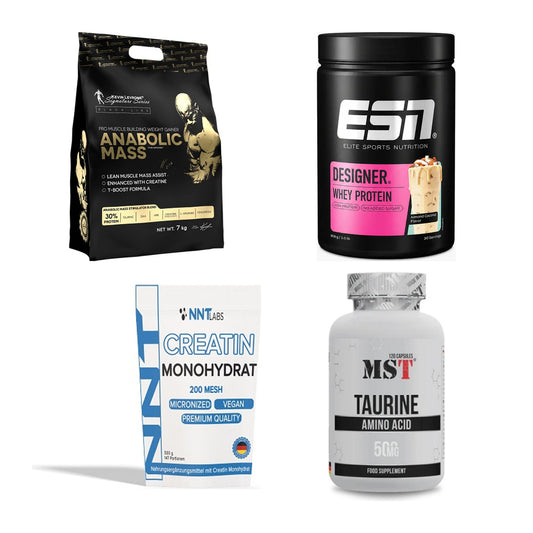 Masseaufbau für Fortgeschrittene: Kevin Levrone Anabolic + 3 weitere – alle enthaltenen Artikel