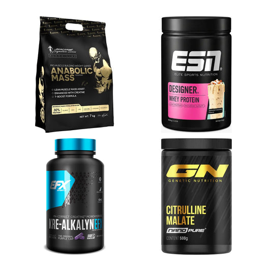 Masseaufbau für Fortgeschrittene: Kevin Levrone Anabolic + 3 weitere – alle enthaltenen Artikel