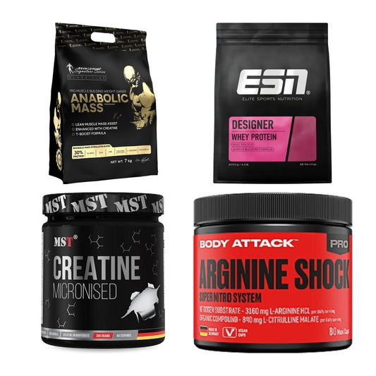 Masseaufbau für Fortgeschrittene: Kevin Levrone Anabolic + 3 weitere – alle enthaltenen Artikel