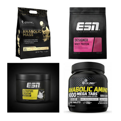 Masseaufbau für Fortgeschrittene: Kevin Levrone Anabolic + 3 weitere – alle enthaltenen Artikel