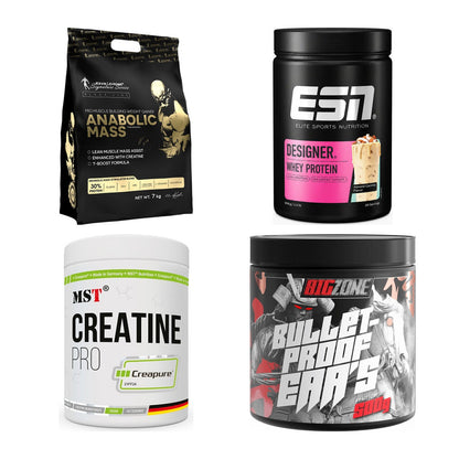Masseaufbau für Fortgeschrittene: Kevin Levrone Anabolic + 3 weitere – alle enthaltenen Artikel