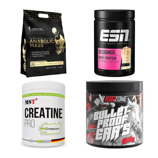 Masseaufbau für Fortgeschrittene: Kevin Levrone Anabolic + 3 weitere – alle enthaltenen Artikel