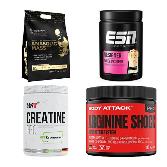 Masseaufbau für Fortgeschrittene: Kevin Levrone Anabolic + 3 weitere – alle enthaltenen Artikel