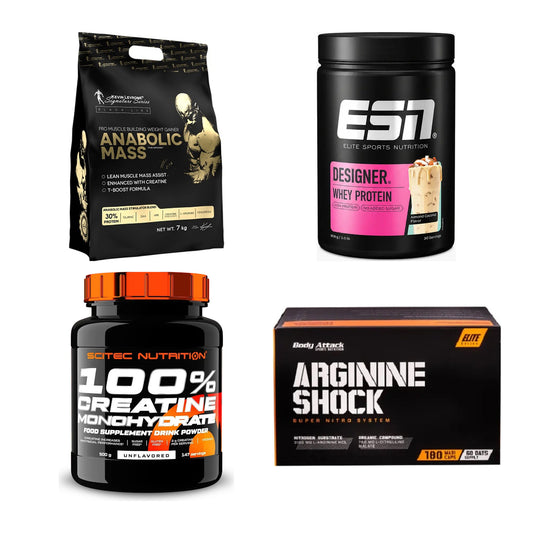 Masseaufbau für Fortgeschrittene: Kevin Levrone Anabolic + 3 weitere – alle enthaltenen Artikel