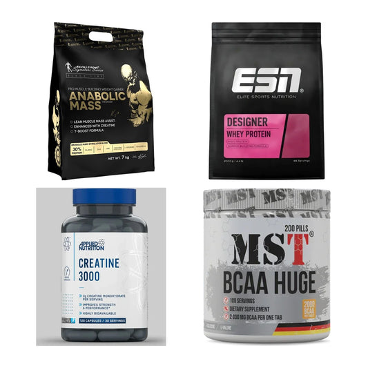 Masseaufbau für Fortgeschrittene: Kevin Levrone Anabolic + 3 weitere – alle enthaltenen Artikel