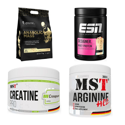 Masseaufbau für Fortgeschrittene: Kevin Levrone Anabolic + 3 weitere – alle enthaltenen Artikel