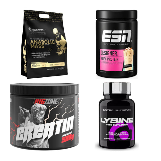 Masseaufbau für Fortgeschrittene: Kevin Levrone Anabolic + 3 weitere – alle enthaltenen Artikel