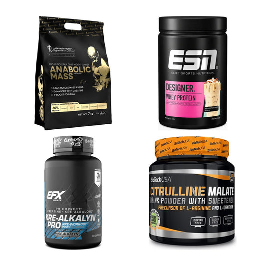 Masseaufbau für Fortgeschrittene: Kevin Levrone Anabolic + 3 weitere – alle enthaltenen Artikel