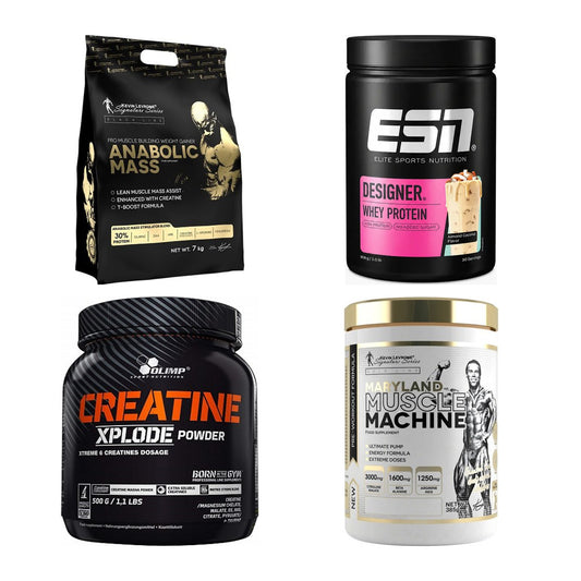 Masseaufbau für Fortgeschrittene: Kevin Levrone Anabolic + 3 weitere – alle enthaltenen Artikel
