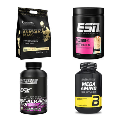 Masseaufbau für Fortgeschrittene: Kevin Levrone Anabolic + 3 weitere – alle enthaltenen Artikel
