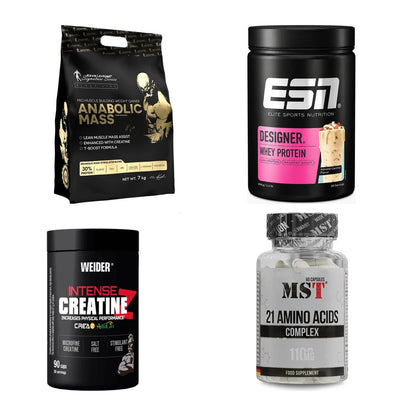 Masseaufbau für Fortgeschrittene: Kevin Levrone Anabolic + 3 weitere – alle enthaltenen Artikel