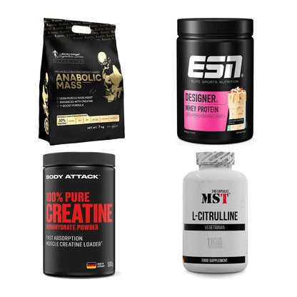 Masseaufbau für Fortgeschrittene: Kevin Levrone Anabolic + 3 weitere – alle enthaltenen Artikel