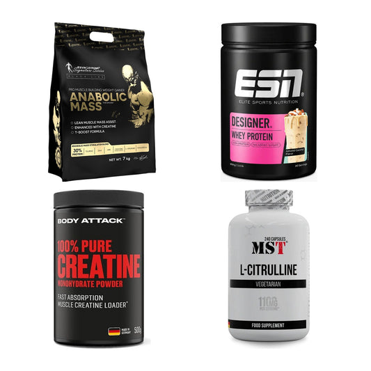 Masseaufbau für Fortgeschrittene: Kevin Levrone Anabolic + 3 weitere – alle enthaltenen Artikel