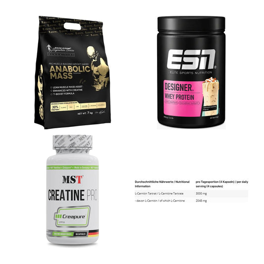 Masseaufbau für Fortgeschrittene: Kevin Levrone Anabolic + 3 weitere – alle enthaltenen Artikel