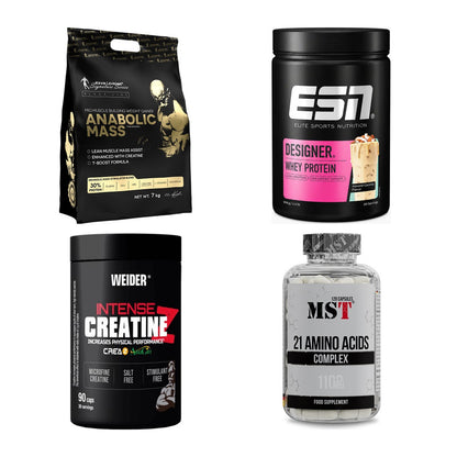 Masseaufbau für Fortgeschrittene: Kevin Levrone Anabolic + 3 weitere – alle enthaltenen Artikel