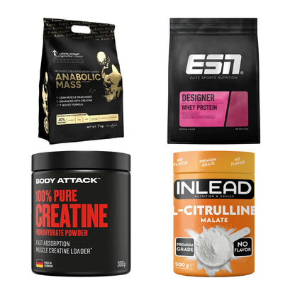 Masseaufbau für Fortgeschrittene: Kevin Levrone Anabolic + 3 weitere – alle enthaltenen Artikel