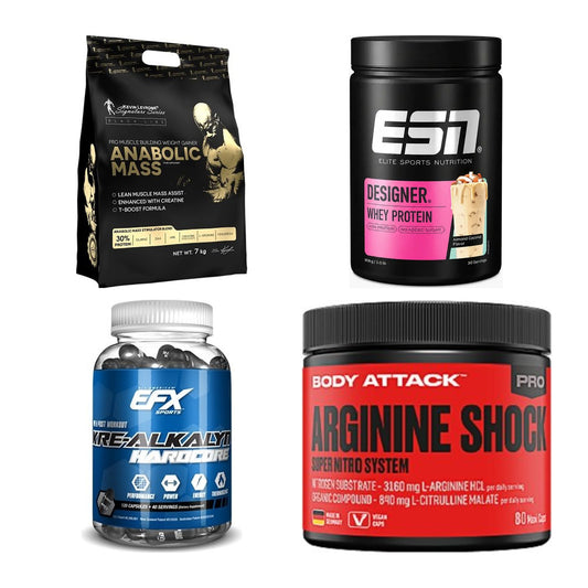 Masseaufbau für Fortgeschrittene: Kevin Levrone Anabolic + 3 weitere – alle enthaltenen Artikel