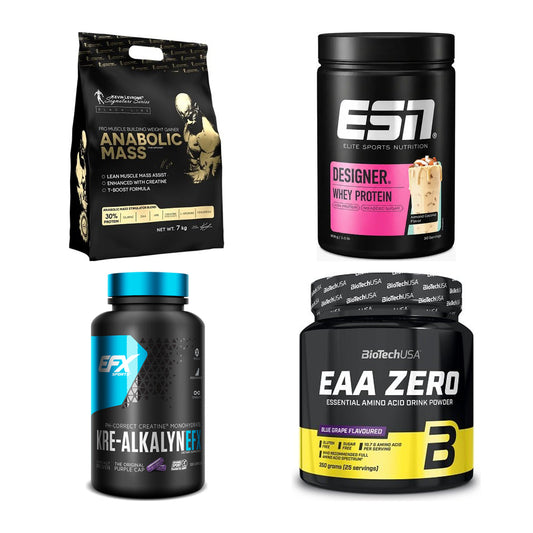 Masseaufbau für Fortgeschrittene: Kevin Levrone Anabolic + 3 weitere – alle enthaltenen Artikel