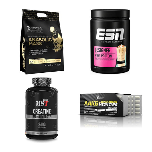 Masseaufbau für Fortgeschrittene: Kevin Levrone Anabolic + 3 weitere – alle enthaltenen Artikel