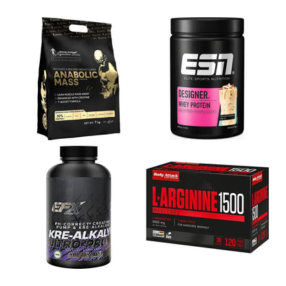 Masseaufbau für Fortgeschrittene: Kevin Levrone Anabolic + 3 weitere – alle enthaltenen Artikel