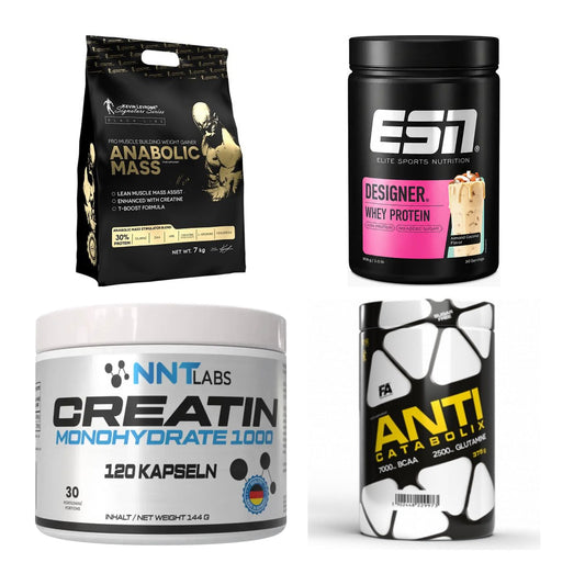 Masseaufbau für Fortgeschrittene: Kevin Levrone Anabolic + 3 weitere – alle enthaltenen Artikel
