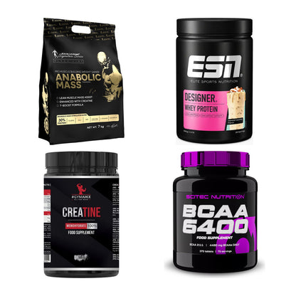 Masseaufbau für Fortgeschrittene: Kevin Levrone Anabolic + 3 weitere – alle enthaltenen Artikel