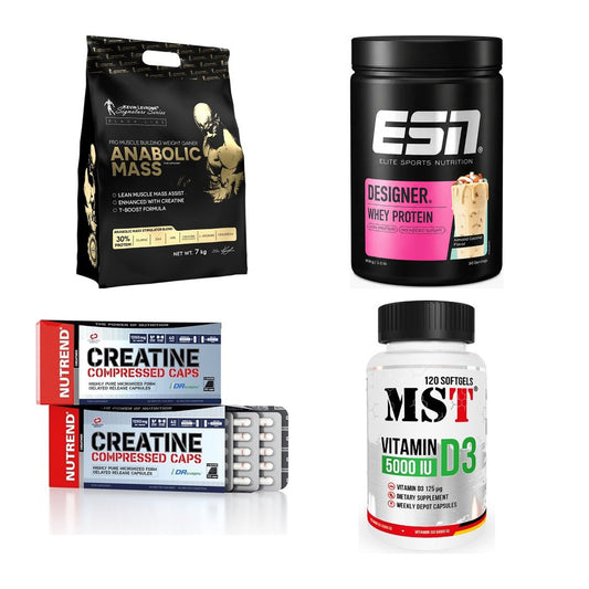 Masseaufbau für Fortgeschrittene: Kevin Levrone Anabolic + 3 weitere – alle enthaltenen Artikel