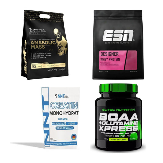 Masseaufbau für Fortgeschrittene: Kevin Levrone Anabolic + 3 weitere – alle enthaltenen Artikel
